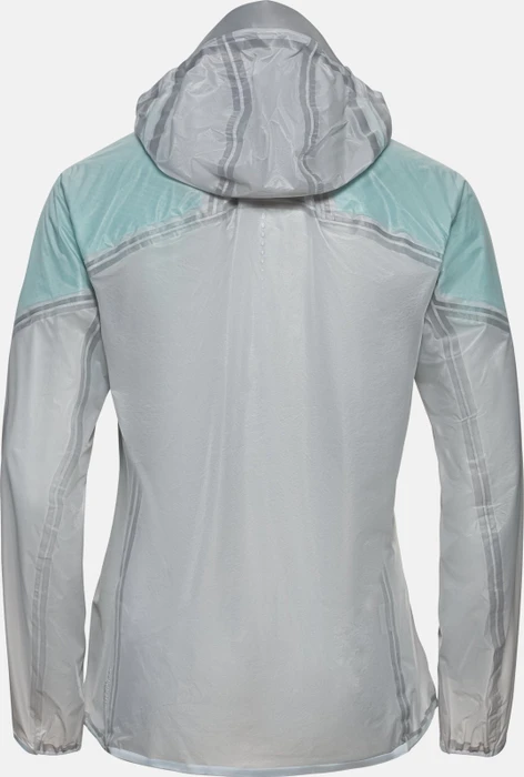 Odlo Dual Dry Performance Knit Laufjacke odlo silver grey/polynya (Damen)