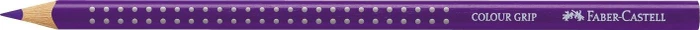 Faber-Castell Colour Grip Buntstift dunkelviolett, 12er-Pack