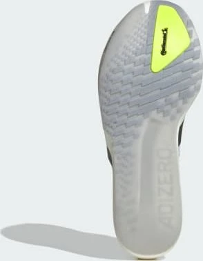 adidas Adizero Adios 9 cloud white/iron metallic/solar yellow (Herren)