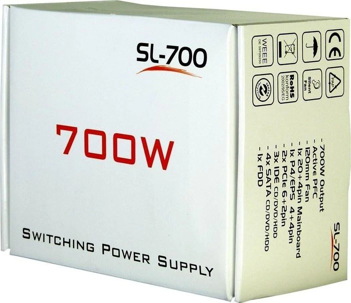 Inter-Tech Energon SL-700W 700W, ATX 2.2