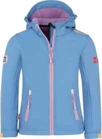 Trollkids Girls Trollfjord Funktionsjacke cornflower (Junior)