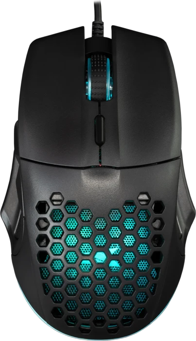 Baracuda Penguin Black Gaming Mouse, schwarz, USB