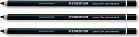 Staedtler Lumocolor glasochrom 108 Trockenmarker schwarz