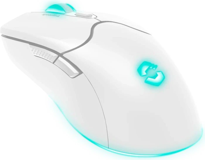 Speedlink Velox Rechargeable Wireless RGB Gaming Mouse weiß, USB