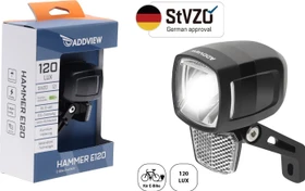 Addview Hammer E120 Frontlicht