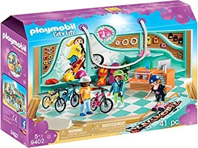 playmobil City Life Bike & Skate Shop