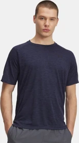 Under Armour Tech Textured Funktionsshirt kurzarm downpour gray/black (Herren)