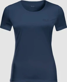 Jack Wolfskin Tech Funktionsshirt kurzarm dark indigo (Damen)