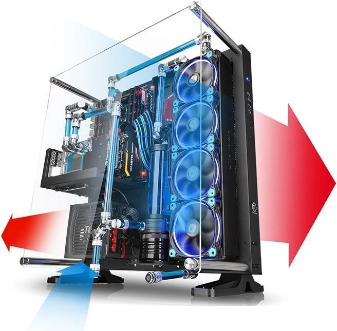 Thermaltake Core P5 schwarz, Acrylfenster
