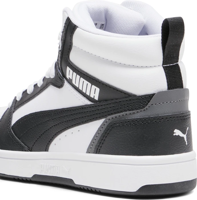 Puma Rebound V6 Mid puma white/puma black (Junior)