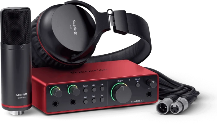 Focusrite Scarlett 2i2 Studio 4th Gen