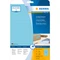 Herma Etiketten, 105x42.3mm, ablösbar, hellblau, 20 Blatt (280 Etiketten) Vorschaubild