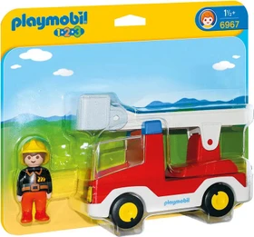playmobil 1.2.3 Feuerwehrleiterfahrzeug