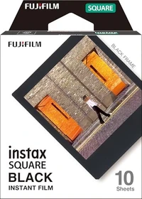 Fujifilm instax SQUARE Sofortbildfilm Black Frame, 10 Aufnahmen