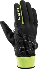 Leki PRC BOA Shark Skihandschuhe schwarz/gelb