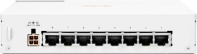 HPE Aruba Instant On 1430 Desktop Gigabit Switch, 8x RJ-45, 64W PoE+ (R8R46A)