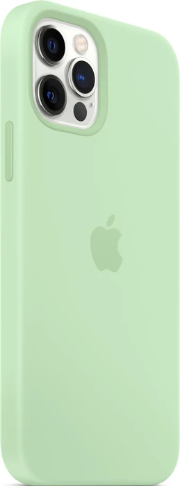 Apple Silikon Case mit MagSafe für iPhone 12/iPhone 12 Pro Pistazie