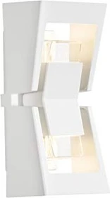 Konstsmide Potenza LED 12cm Wandleuchte 2-flammig weiß
