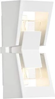 Konstsmide Potenza LED 12cm Wandleuchte 2-flammig weiß