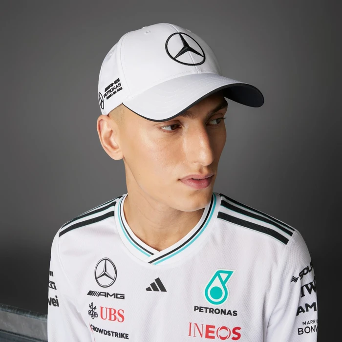 adidas Mercedes AMG Petronas Formula One Team Driver Kappe weiß/schwarz