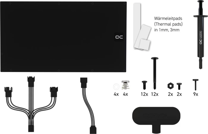 Alphacool Eiswolf 2 AiO 360mm RTX 4090 GameRock/Phantom mit Backplate