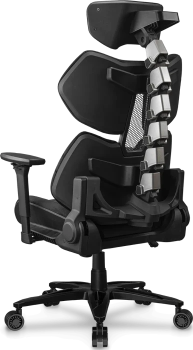 Cougar Terminator Elite CGR-TRE-SLB Gamingstuhl, schwarz/silber