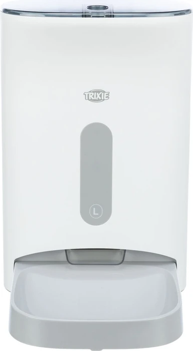 Trixie TX8 2.0 Smart Futterautomat, max. 4 Mahlzeiten pro Tag, Timer, Lautsprecher, 4.5l, weiß