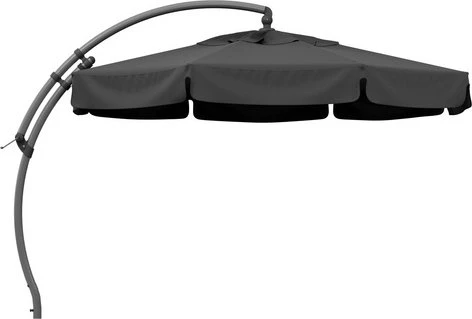 Sun Garden Easy Sun Sonnenschirm 350cm anthrazit/silber
