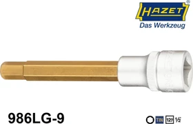 Hazet 986LG-9 Innensechskant Steckschlüssel 1/2", 9x108mm