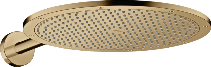 Hansgrohe Axor ShowerSolutions Kopfbrause 350 1jet mit Brausearm polished bronze