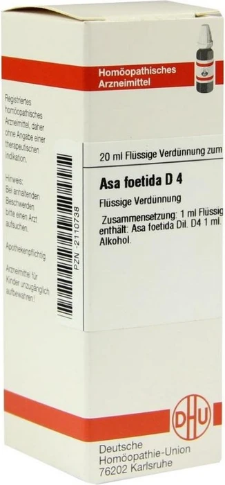DHU Asa Foetida D4 Dilution, 20ml