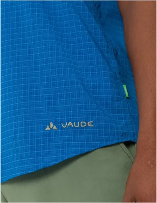 Vaude Seiland IV Hemd kurzarm radiate blue (Herren)
