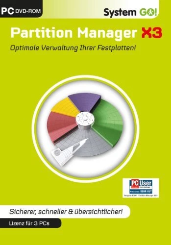 bhv System GO! Partition Manager X3 (deutsch) (PC)