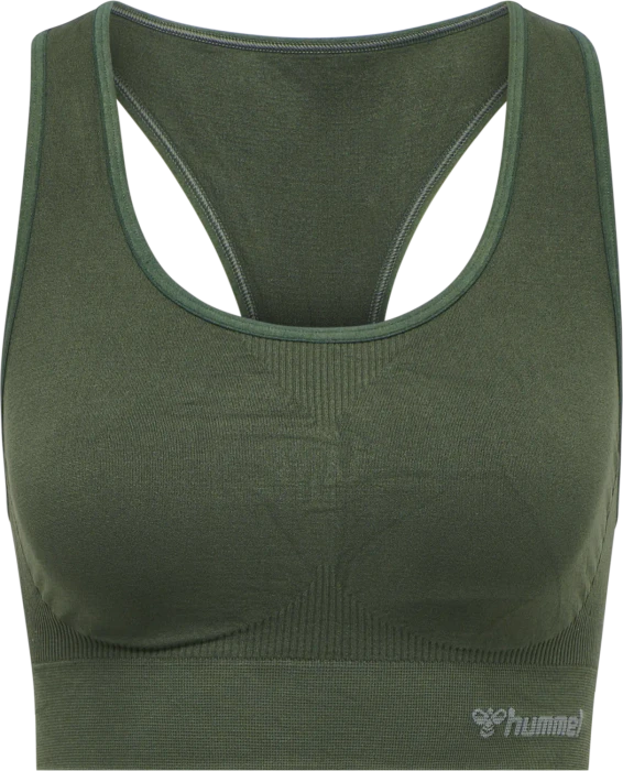 hummel Seamless Sports Top Funktionsshirt ärmellos thyme (Damen)