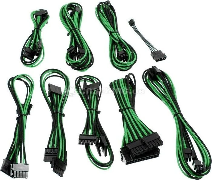 CableMod B-Series SP ModFlex 10-CM Kabel Kit für Netzteile, schwarz/grün