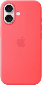 Apple Silikon Case mit MagSafe für iPhone 17 guavepink