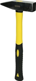 KS Tools EDELSTAHL Schlosserhammer Fiberglasstiel, 500g