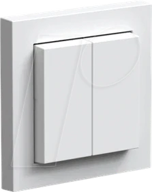 Senic Friends Of Hue Smart Switch, Tasten mit Wippe, 2-fach, weiß matt