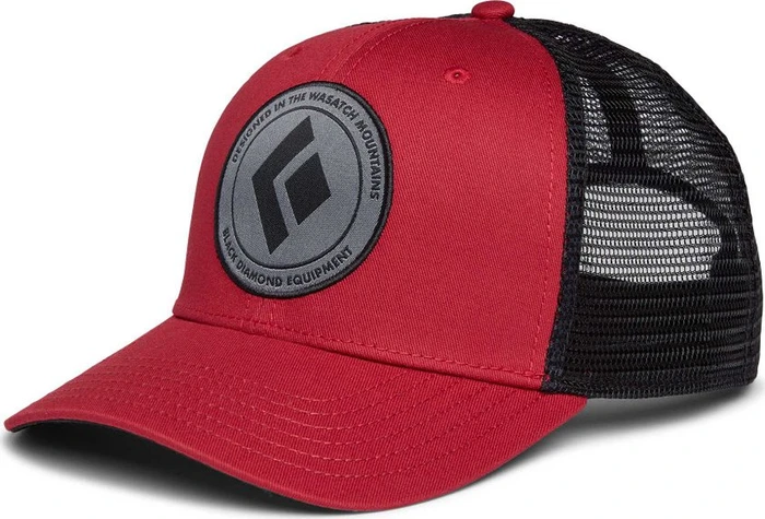 Black Diamond BD Trucker Kappe red rock/black