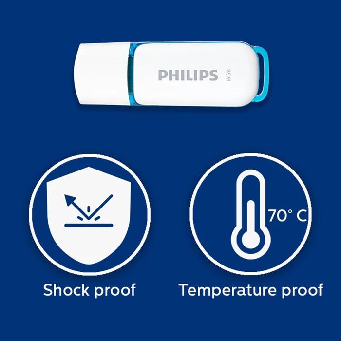 Philips Snow Edition 16GB, USB-A, USB 2.0, 3er-Pack