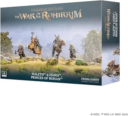 Games Workshop The Lord of the Rings - The War of the Rohirrim - Haleth & Háma, Princes of Rohan