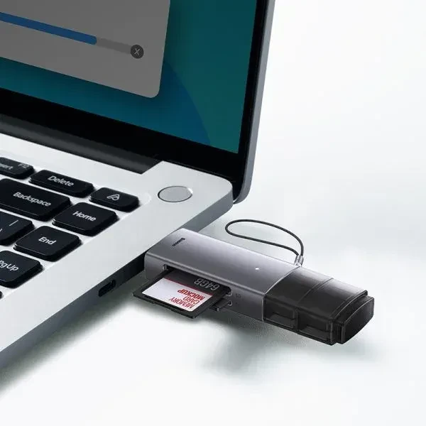 Baseus Lite Series Card Reader, USB-C/USB-A 3.0 [Stecker]