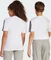 adidas Essentials T-Shirt kurzarm weiß/schwarz (Junior) Vorschaubild