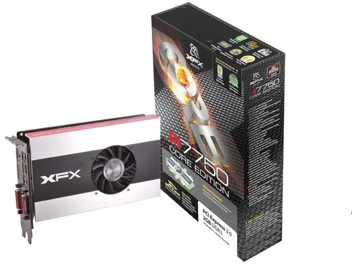 XFX Radeon HD 7750 Core Edition Dual-Slot, 2GB DDR3, 2x DVI, HDMI, DP