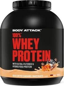 Body Attack 100% Whey Protein Iced Coffee Caramel Macchiato 2kg