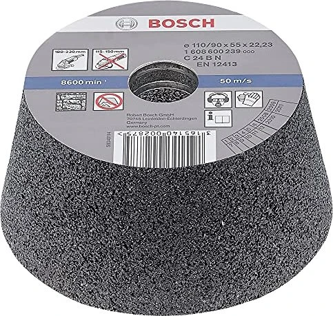 Bosch Professional Topfscheibe konisch, 110x55x22.23mm, 1 Stück