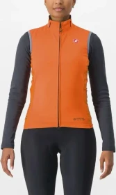 Castelli Perfetto RoS 2 Fahrradweste rot/orange (Damen)
