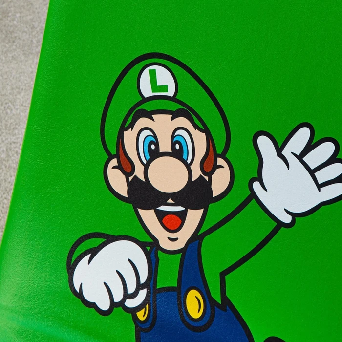 X Rocker Nintendo Super Mario Joy Collection Floor Rocker Gamingstuhl, Luigi grün