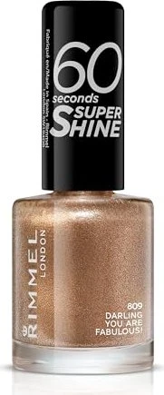 Rimmel 60 Seconds Super Shine Nagellack 809 Darling You Are Fabulous!, 8ml