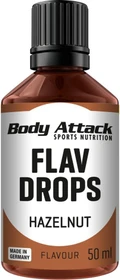 Body Attack Flav Drops Haselnuss 50ml